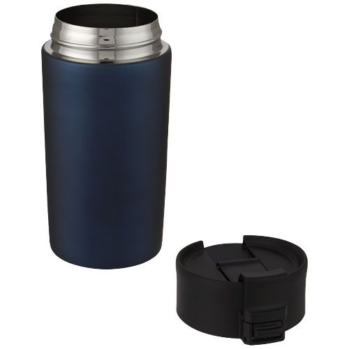 blue Vaso con aislamiento al vacío de cobre de 330 ml
