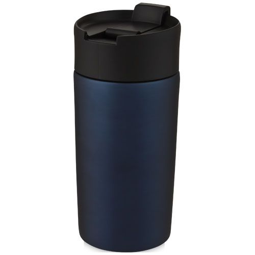 blue Vaso con aislamiento al vacío de cobre de 330 ml