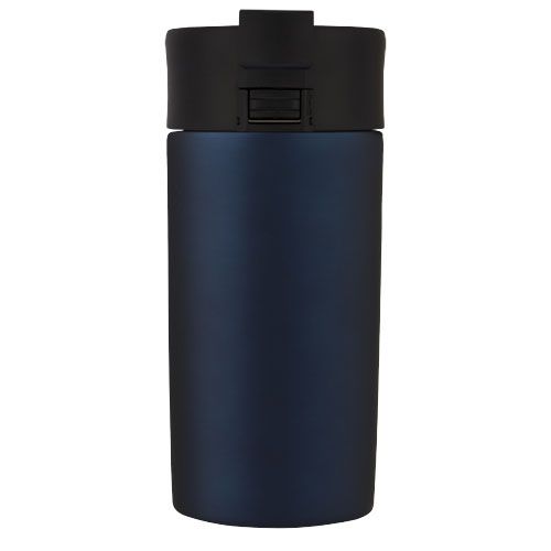 blue Vaso con aislamiento al vacío de cobre de 330 ml