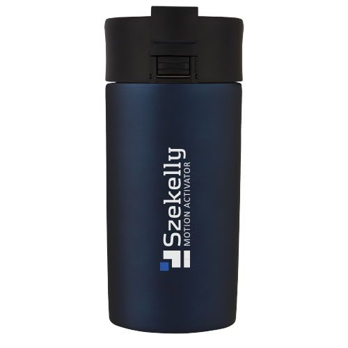 blue Vaso con aislamiento al vacío de cobre de 330 ml