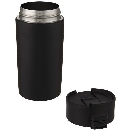 black Vaso con aislamiento al vacío de cobre de 330 ml