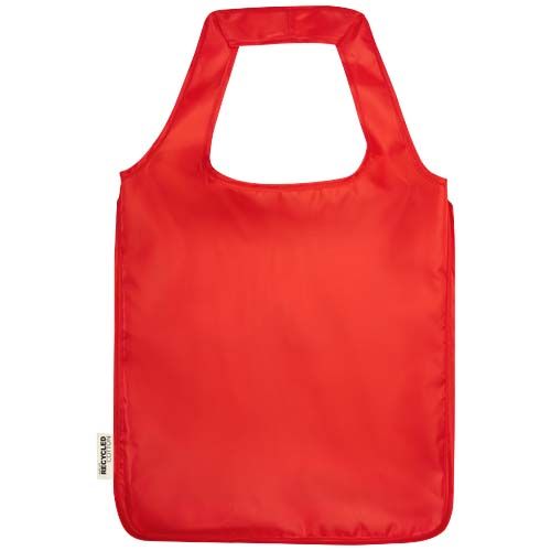 red Bolsa Tote plegable grande de PET reciclado