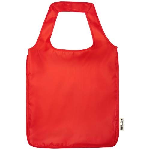 red Bolsa Tote plegable grande de PET reciclado