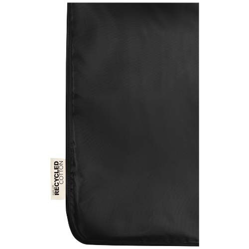 black Bolsa Tote plegable grande de PET reciclado