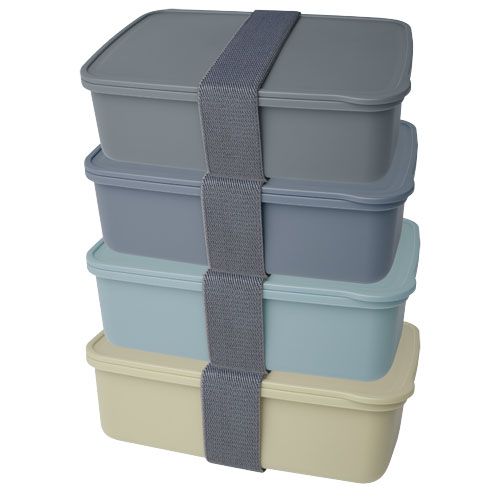 Fiambrera de plástico reciclado 