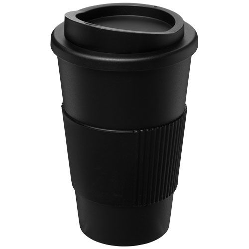 black Vaso con aislamiento de 350 ml con agarradera