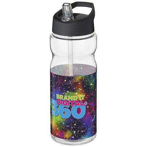 Bidón deportivo de 650 ml con tapa con boquilla H2O Active® 