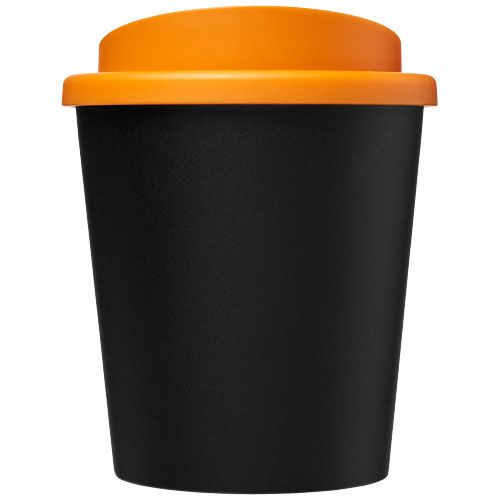 negro/naranja Vaso reciclado de 250 ml