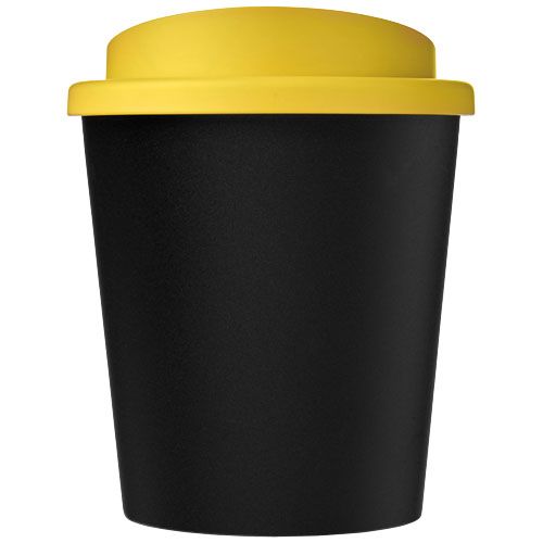 negro/amarillo Vaso reciclado de 250 ml