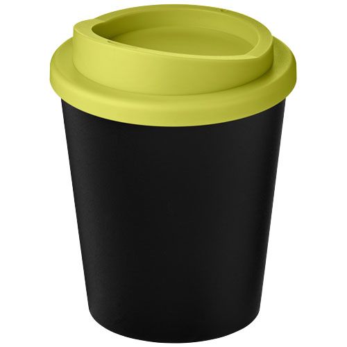 negro/verde lima Vaso reciclado de 250 ml