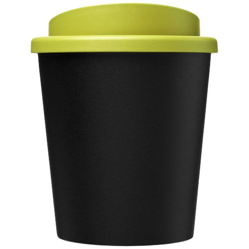 negro/verde lima Vaso reciclado de 250 ml