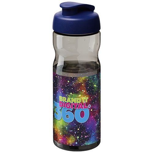 Bidón deportivo de 650 ml con tapa Flip H2O Active® 