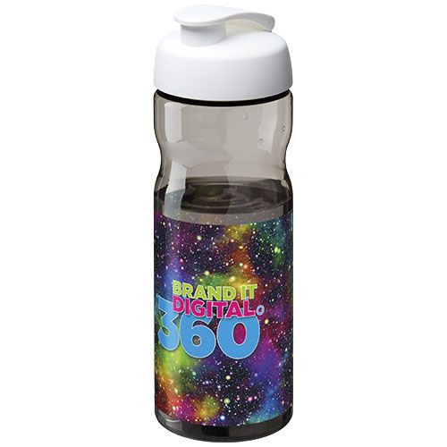 Bidón deportivo de 650 ml con tapa Flip H2O Active® 
