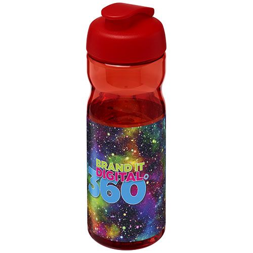 Bidón deportivo de 650 ml con tapa Flip H2O Active® 
