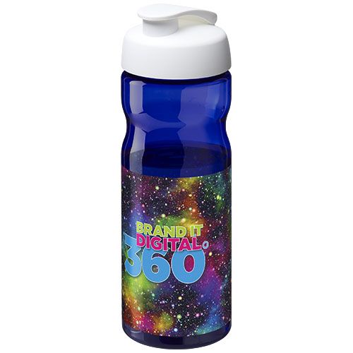 Bidón deportivo de 650 ml con tapa Flip H2O Active® 