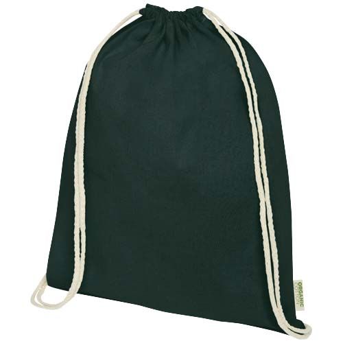 Mochila de cuerdas de algodón orgánico de 140 g/m² 5L 