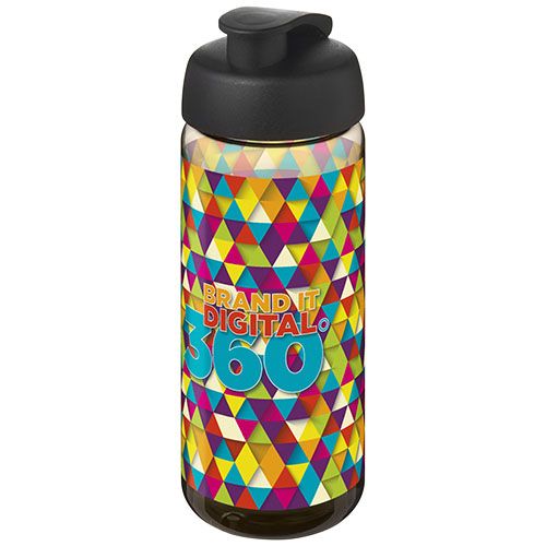 Bouteille de sport H2O Active® Octave Tritan™ de 600 ml avec couvercle à clapet - 2