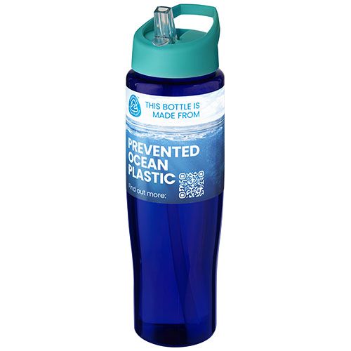 Bidón deportivo de 700 ml con tapa con boquilla H2O Active® 