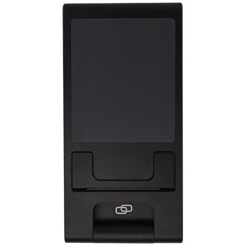 black Soporte para teléfono de aluminio delgado