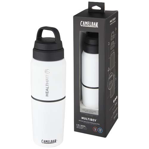 CamelBak® bidón de acero inoxidable con aislamiento al vacío de 500 ml y vaso de 350 ml 