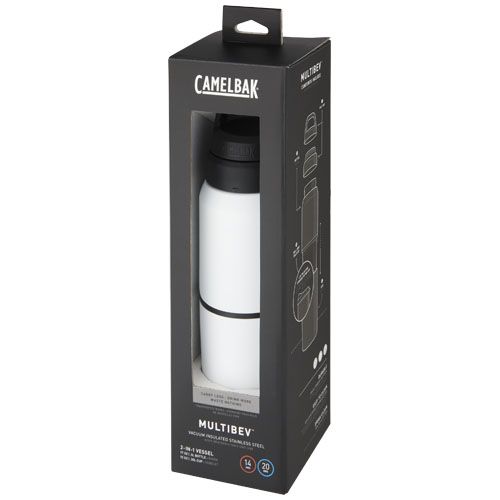 CamelBak® bidón de acero inoxidable con aislamiento al vacío de 500 ml y vaso de 350 ml 