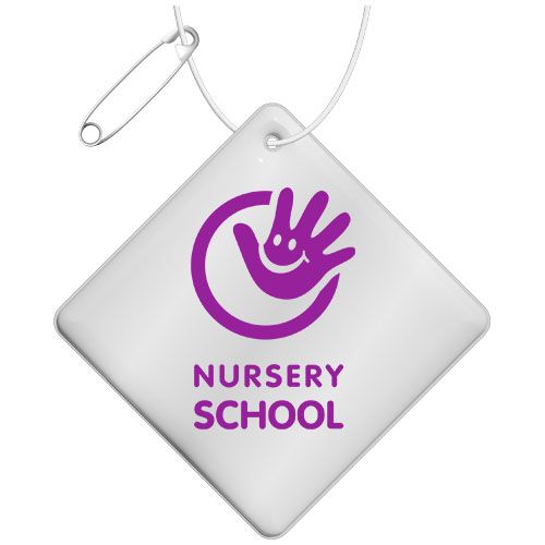 Colgante de TPU reflectante en forma de diamante pequeño H-09 