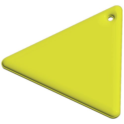 Colgante de TPU reflectante triangular H-12 
