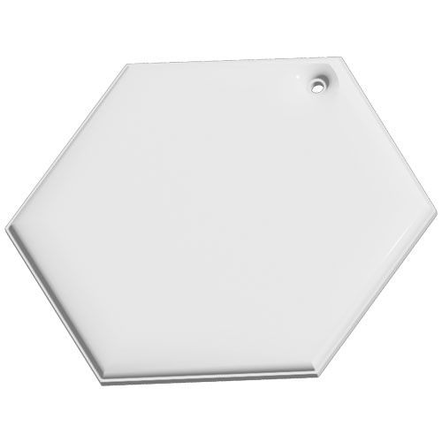 Colgante de PVC reflectante hexagonal H-12 
