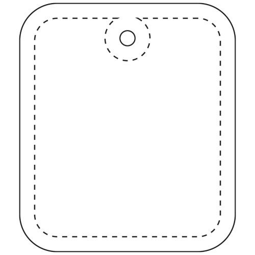 Attache réfléchissante rectangulaire en PVC H-20 RFX™, XXL - 4