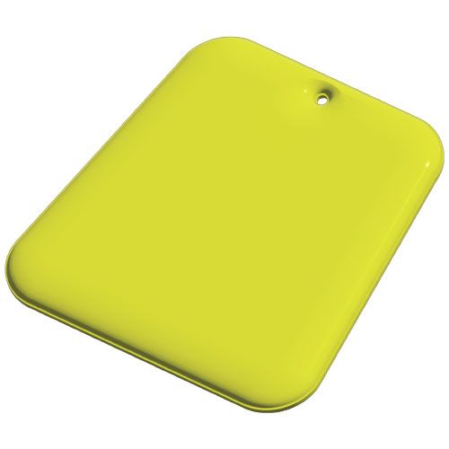 amarillo neón Colgante de TPU reflectante en forma de trapecio H-09