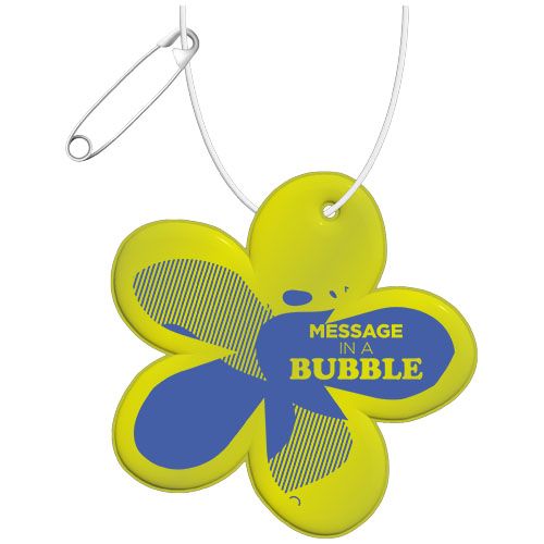 Colgante de TPU reflectante en forma de flor H-13 