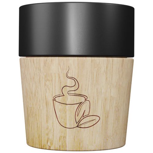 black Taza para café de cerámica magnética SCX
