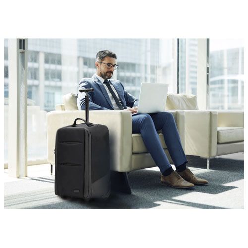 black Mochila con trolley para portátil de negocios SCX