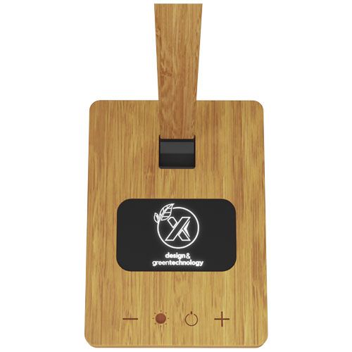 pardo Lámpara de escritorio de madera de 10W SCX
