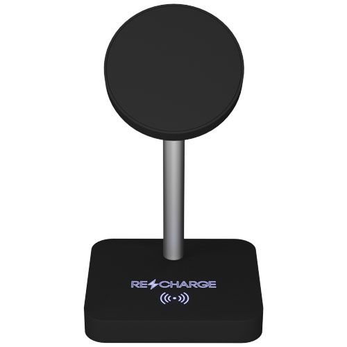 black Cargador inalámbrico magnético de 15+5W