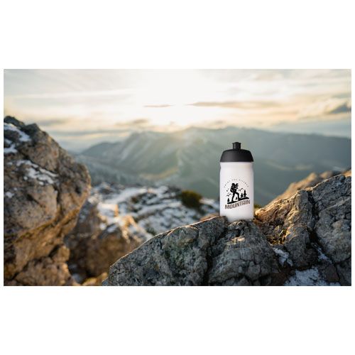 negro/blanco transparente Bidón deportivo de 500 ml