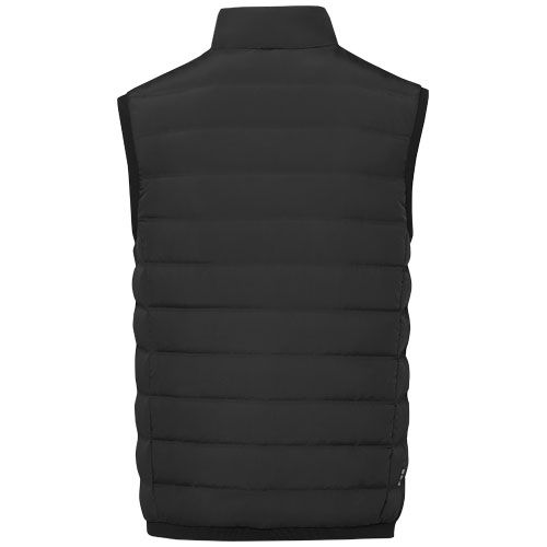 black Chaleco de plumón con aislamiento para hombre
