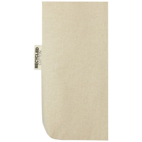 natural Bolsa Tote de algodón reciclado de 180 g/m² de 5 l