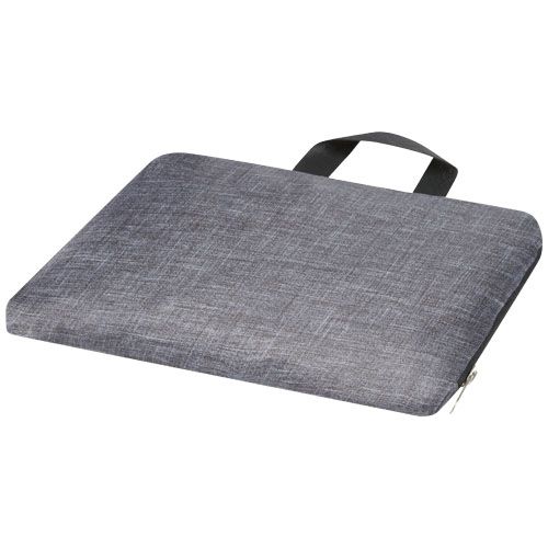 gris chiné/negro Bolsa con cordón plegable reciclada de 7L