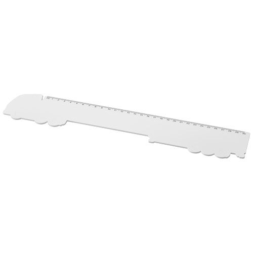 Règle Tait de 30 cm en plastique recyclé en forme de camion - 2