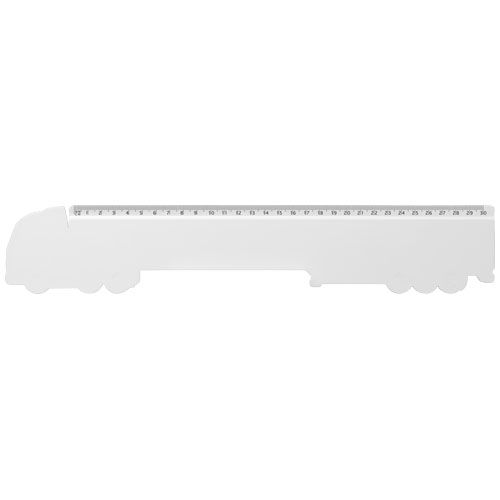 Règle Tait de 30 cm en plastique recyclé en forme de camion - 3