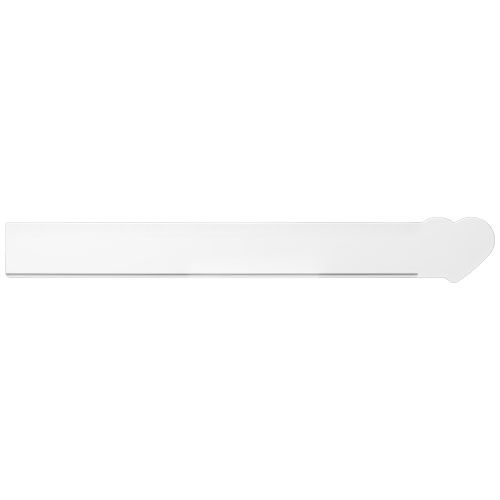 Règle Tait de 30 cm en plastique recyclé en forme de cœur - 4