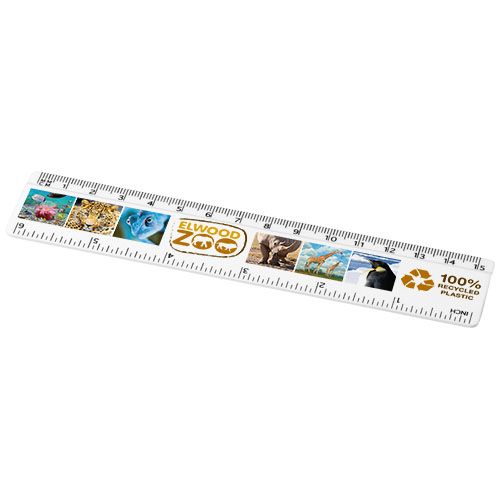 Règle Refari  de 15 cm en plastique recyclé - 2