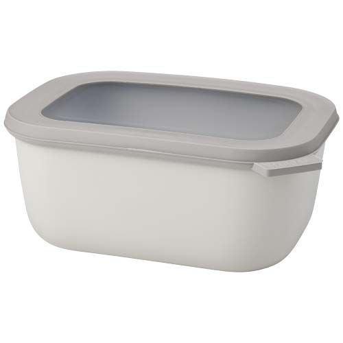 white Mepal cuenco multiuso rectangular de 1500 ml