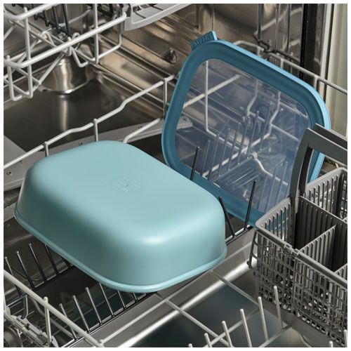 black Mepal cuenco multiuso rectangular de 1500 ml