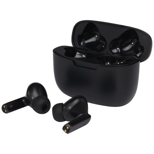 black Auriculares inalámbricos con emparejamiento automático True Wireless
