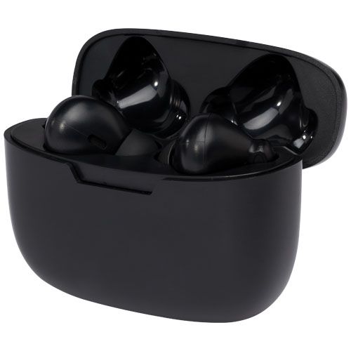 black Auriculares inalámbricos con emparejamiento automático True Wireless