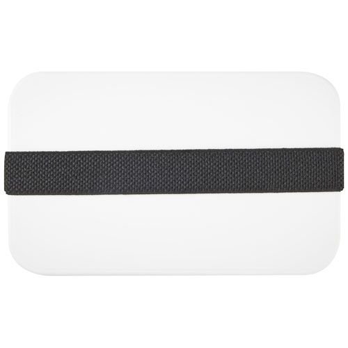 blanco/negro Fiambrera de una sola capa