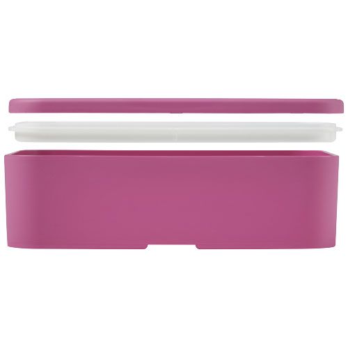 magenta/blanco Fiambrera de una sola capa