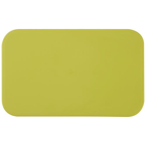 verde lima/blanco Fiambrera de una sola capa